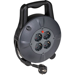 4011160160868 - As-schwabe - Kabelbox Kabeltrommel 10m 230V H05VV-F 3G15 IP20