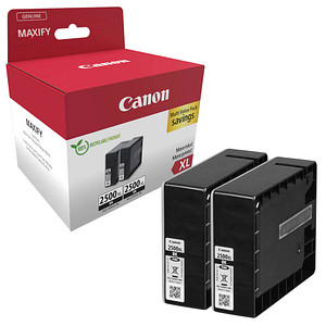 Canon PGI-2500 XL BK TWIN  schwarz Druckerpatronen, 2er-Set