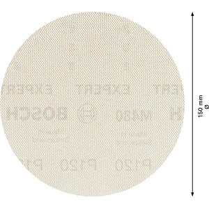 4059952540382 - AKTION 50 BOSCH EXPERT M480 Net Best for Wood and Paint Schleifblätter 120 mit Prämie nach Registrierung