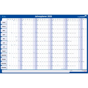 8713797112253 - Jahresplaner Tageseinteilung 900 x 600 cm 8713797112253 - Jahresplaner Tageseinteilung 900 x 600 cm