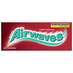 4009900580809 - CHERRY MENTHOL Kaugummis 3 Pack à 10 St