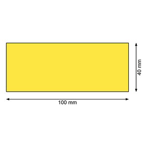 4052301042803 - 300 Magnetschilder gelb 40 x 100 cm 4052301042803 - 300 Magnetschilder gelb 40 x 100 cm