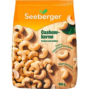 SEEBERGER Cashewkerne  500,0 g, 1 St.