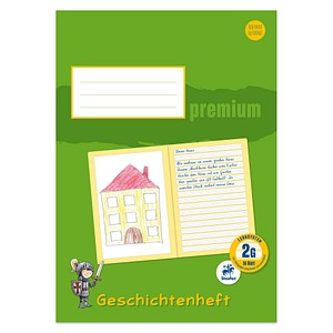 4006050500800 - Geschichtenheft 734500830 Premium Lineatur 2G Schreiblern-Lineatur A4 90g grün 16 Blatt 32 Seiten 4006050500800 Staufen 4006050500800 - Geschichtenheft 734500830 Premium Lineatur 2G Schreiblern-Lineatur A4 90g grün 16 Blatt 32 Seiten 4006050500800 Staufen