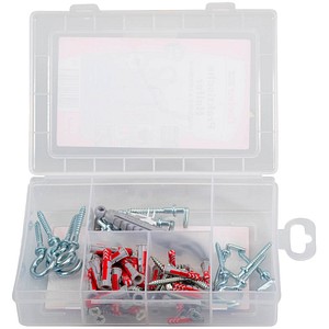 4048962335163 - fischer Praktische Helfer-Umzug DuoPower 547212 Dübel- und Schrauben-Sortiment Ø 35 45 5 6 mm 25 30 39 47 56 63 mm 76 Stück 4048962335163 - fischer Praktische Helfer-Umzug DuoPower 547212 Dübel- und Schrauben-Sortiment Ø 35 45 5 6 mm 25 30 39 47 56 63 mm 76 Stück