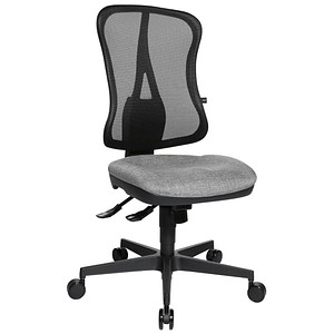 4014296734453 - Bürostuhl Head Point SY HE200 G23 B90 hellgrau schwarz schwarz Stoff 4014296734453 - Bürostuhl Head Point SY HE200 G23 B90 hellgrau schwarz schwarz Stoff