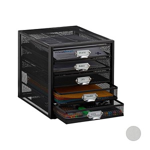 4052025941376 - Schubladenbox schwarz DIN A4 mit 5 Schubladen 4052025941376 relaxdays 10024816_46 4052025941376 - Schubladenbox schwarz DIN A4 mit 5 Schubladen 4052025941376 relaxdays 10024816_46