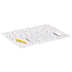 4003368112855 - Schreibtischunterlage Dots Kunststoff bunt 4003368112855 Zeller