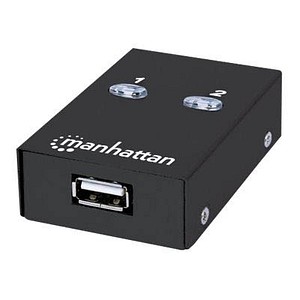 0766623162005 - 2-Port USB 20-Umschalter 1 x USB-A-Port auf 2 x USB-B-Port Auto-Sensing Umschalten per Tastaturkürzel oder per Tastendruck am Gerät 0766623162005 - 2-Port USB 20-Umschalter 1 x USB-A-Port auf 2 x USB-B-Port Auto-Sensing Umschalten per Tastaturkürzel oder per Tastendruck am Gerät