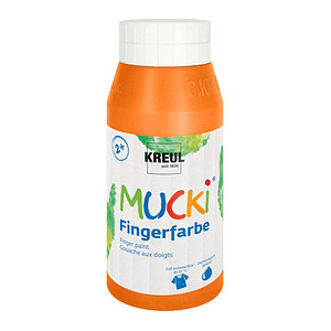 KREUL MUCKI Fingerfarbe orange 750,0 ml