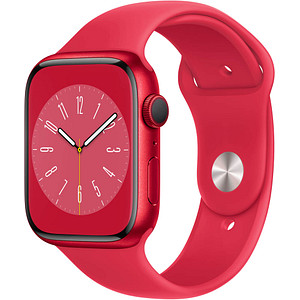 0194253149835 - Watch Series 8 GPS 45 mm Aluminiumgehäuse (PRODUCT) RED™ Sport Band (PRODUCT) RED™