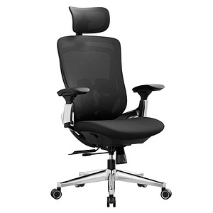 0194343190556 - Bürostuhl Schreibtischstuhl ergonomisch und verstellbar neigbare Rückenlehne nach vorne oder hinten verstellbarer Sitz Aluminiumlegierung bis 0194343190556 - Bürostuhl Schreibtischstuhl ergonomisch und verstellbar neigbare Rückenlehne nach vorne oder hinten verstellbarer Sitz Aluminiumlegierung bis