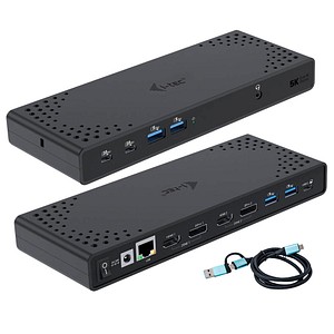 8595611705861 - USB 30 USB-C Thunderbolt 3 Dual Display Docking Station Gen2 Power Delivery 100W Dockingstation 8595611705861 - USB 30 USB-C Thunderbolt 3 Dual Display Docking Station Gen2 Power Delivery 100W Dockingstation