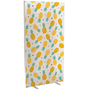 PAPERFLOW Trennwand easyScreen Tropical, 60725 bunt 94,0 x 173,4 cm, 1 St.