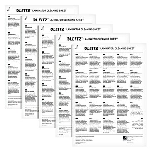 4002432139477 - Premium A3 A4 Reinigungsblätter für Laminiergeräte 5er-Pack - Reinigung
