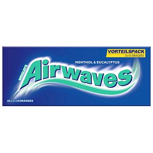 4009900580748 - MENTHOL & EUCALYPTUS Kaugummis 3 Pack à 10 St