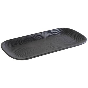 4004133852808 - Tablett GN 1 3 Tablett -NERO- 325 x 176 cm Höhe 25 cm schwarz B176cm H25cm L325cm Melamin Tabletts für Speisen und Dekoration aller Art geeignet