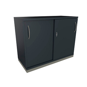 4260429767106 - fm Schiebetürenschrank Sidney 4260429767106 lavagrau 1 Fachboden 1000 x 442 x 781 cm