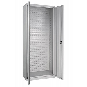 4050049405218 - Werkstattschrank Stahlschrank mit Schlitzplatte lichtgrau 1930x380x780 mm - ADB 4050049405218 - Werkstattschrank Stahlschrank mit Schlitzplatte lichtgrau 1930x380x780 mm - ADB
