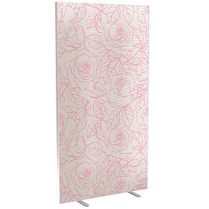 PAPERFLOW Trennwand easyScreen Garden Factory, 60309 bunt 94,0 x 173,4 cm, 1 St.