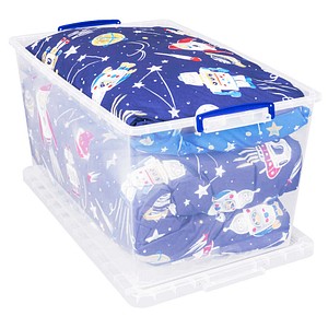 5060456652890 - Aufbewahrungsbox 83 L Transparent Kunststoff 44 x 685 x 368 cm 3 Stück 5060456652890 - Aufbewahrungsbox 83 L Transparent Kunststoff 44 x 685 x 368 cm 3 Stück