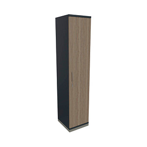 4260429764891 - fm Aktenschrank Sidney 4260429764891 lavagrau eiche 4 Fachböden 400 x 442 x 1869 cm