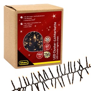4064997318988 - 1152er LED Lichterkette schwarz 280 m