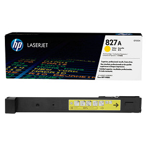 0887111323934 - 827A - Gelb - Original - LaserJet - Tonerpatrone (CF302A) - für Color LaserJet Managed Flow MFP M880 LaserJet Enterprise Flow MFP M880