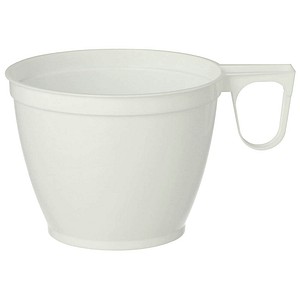 STARPAK Einweg-Kaffeetassen weiß 0,18 l, 60 St.