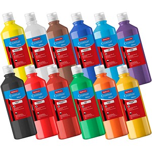 9003182309900 - Cromar Flüssigfarben farbsortiert 12 x 5000 ml 12 St