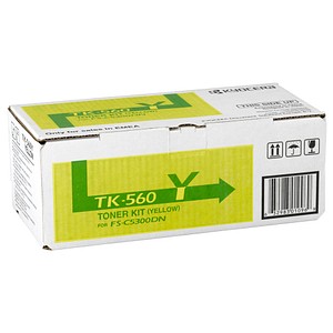 0632983010969 - Original TK-560Y Toner gelb 10000 Seiten (1T02HNAEU0) für ECOSYS P6030cdn FS-C5300DN C5350DN 0632983010969 - Original TK-560Y Toner gelb 10000 Seiten (1T02HNAEU0) für ECOSYS P6030cdn FS-C5300DN C5350DN