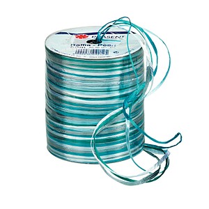 4009236042125 - Geschenkband Raffia 138-612 3mm x 50m glänzend blau türkis grün 4009236042125 Präsent 4009236042125 - Geschenkband Raffia 138-612 3mm x 50m glänzend blau türkis grün 4009236042125 Präsent