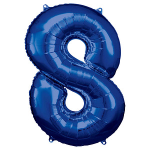 0194099010856 - Luftballons Zahl 8 blau 0194099010856 amscan 0194099010856 - Luftballons Zahl 8 blau 0194099010856 amscan