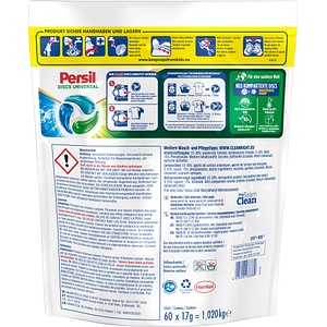 4015200033389 - UNIVERSAL 4in1 DISCS TIEFENREIN Waschmittel 4015200033389 Persil