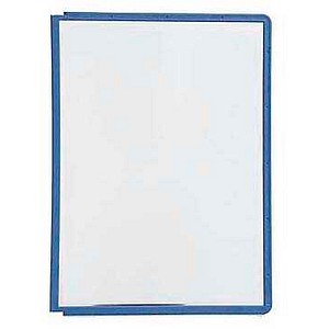 DURABLE Sichttafeln SHERPA® PANEL DIN A4 blau, Öffnung oben, 5 St.