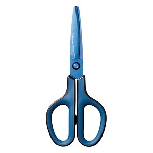 4977564675011 - Haushaltsschere Fitcut Curve Edelstahl rostfrei titanbeschichtet 175cm schwarz-blau 4977564675011 PLUS JAPAN
