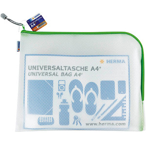 4008705200165 - HERMA 20016 Etui Hartschalenetui für Stifte EVA (Äthylen-Vinylazetat) Grün - Transparent (20016)