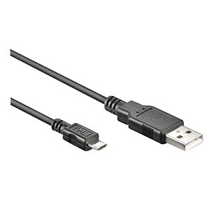 goobay USB 2.0 A/Micro USB 2.0 B Kabel 3,0 m schwarz