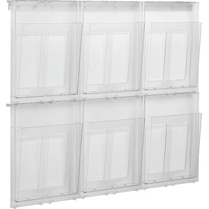 4012086091304 - helit The Placativ DIN A4 Prospekthalter Wandmontiert Glasklar H6812002 852 x 54 x 652 cm 4012086091304 - helit The Placativ DIN A4 Prospekthalter Wandmontiert Glasklar H6812002 852 x 54 x 652 cm