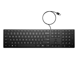0198122957545 - 0 HP 320K-Tastatur für Desktop-PC kabelgebunden