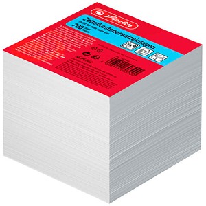 herlitz Notizzettel lose weiß 9,0 x 9,0 cm, 700 Blatt, 1 St.