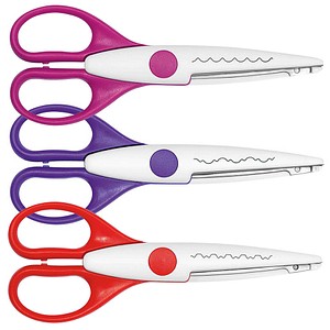 4003801033211 - Konturenscheren-Set Edelstahl rostfrei 16cm pink violett rot 4003801033211 3 Stück