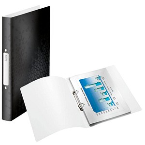 4002432120840 - Ringbuch WOW 4257-00-95 A4 2 Ringe 25mm Ring-Ø Kunststoff schwarz 4002432120840 Leitz 4002432120840 - Ringbuch WOW 4257-00-95 A4 2 Ringe 25mm Ring-Ø Kunststoff schwarz 4002432120840 Leitz