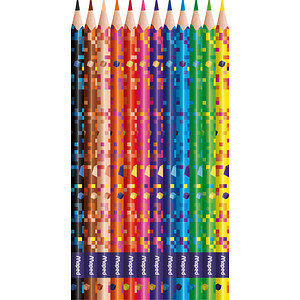 3154148622048 - PIXEL PARTY Buntstifte farbsortiert 3154148622048 maped 12 Stück 3154148622048 - PIXEL PARTY Buntstifte farbsortiert 3154148622048 maped 12 Stück