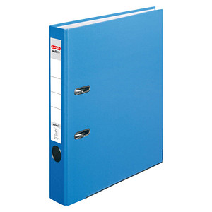 herlitz maX.file protect Ordner blau, acqua Kunststoff 5,0 cm DIN A4