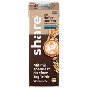 4262414872772 - Haferdrink Barista B-06-02-02 28% Fett laktosefrei vegan 1 Liter im Tetrapack 4262414872772 share