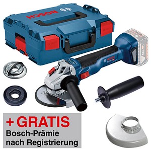 AKTION: BOSCH Professional GWS 18V-10 Akku-Winkelschleifer 18,0 V, ohne Akku mit Prämie nach Registrierung