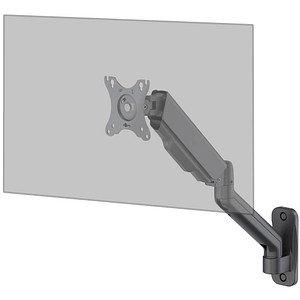 4040849708206 - goobay Monitor-Halterung 70820 schwarz für 1 Monitor  Wandhalterung