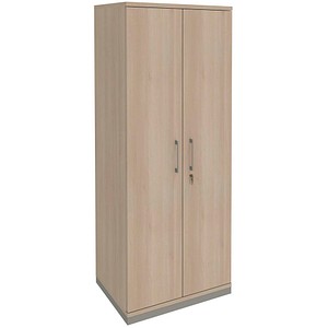 4260429766864 - eurokraft pro P12 - Schiebetürenschrank 2 Fachböden 3 Ordnerhöhen Höhe 1133 mm BxT 1200 x 442 mm