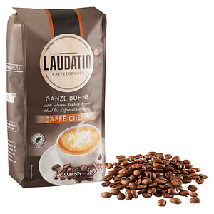 4305615823409 - LAUDATIO Caffè Crema Kaffeebohnen Arabicabohnen kräftig 10 kg